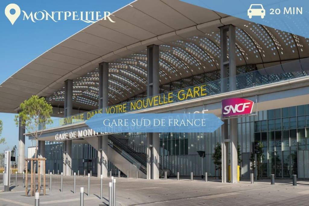 041 - Studio Le Chateau D'O, Appart 4Pers, Parking, Proche Faculte De Medecine 蒙彼利埃 外观 照片