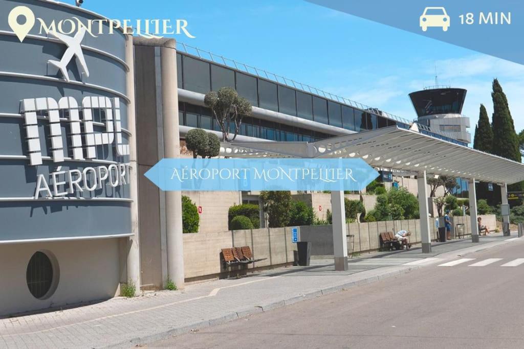 041 - Studio Le Chateau D'O, Appart 4Pers, Parking, Proche Faculte De Medecine 蒙彼利埃 外观 照片